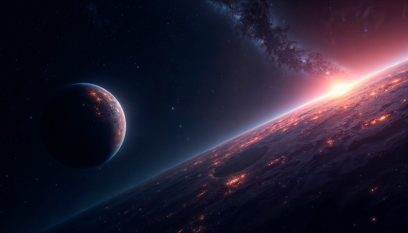 В 300 световых лет от Земли астрономы смогли рассмотреть огромное «сердце»