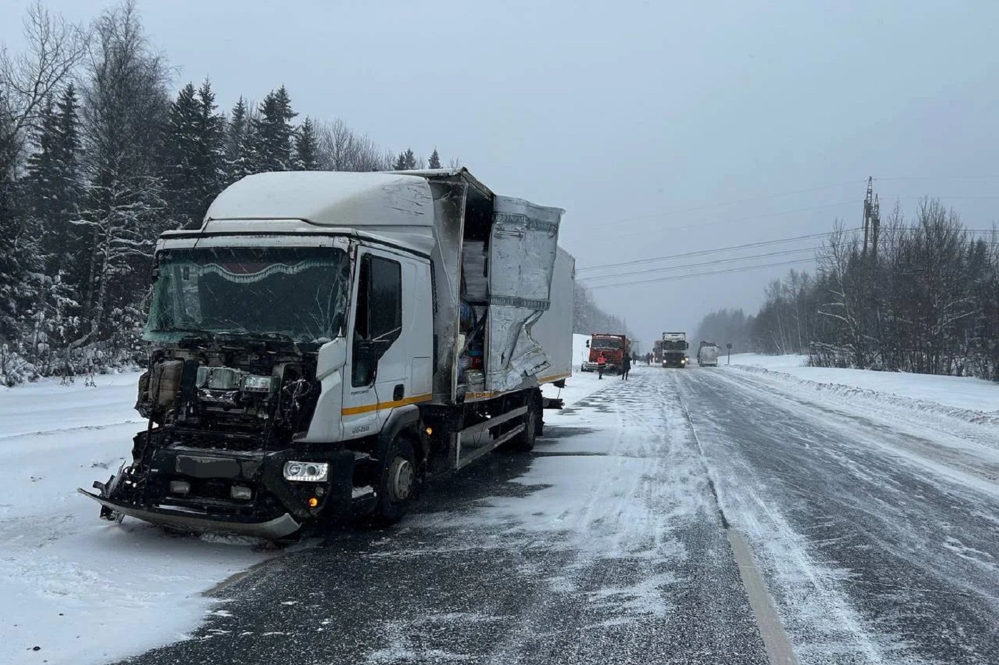 Массовая авария произошла в Грязовецком округе