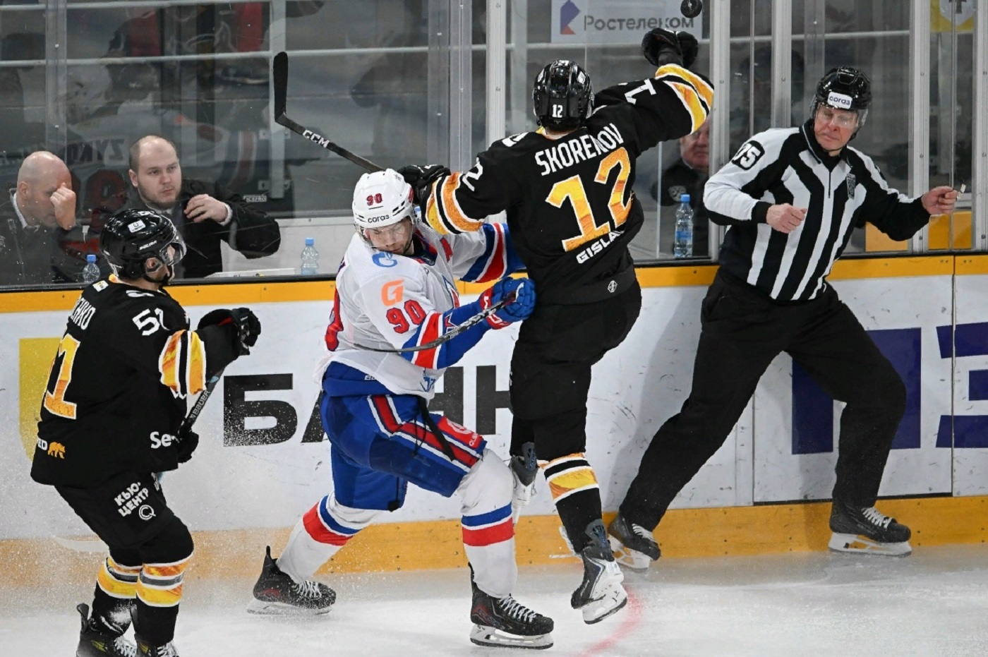 «Северсталь» второй раз в сезоне проиграла петербургскому СКА