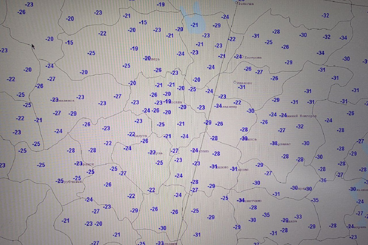 Синоптики заявляют, что пик морозов еще не пройден