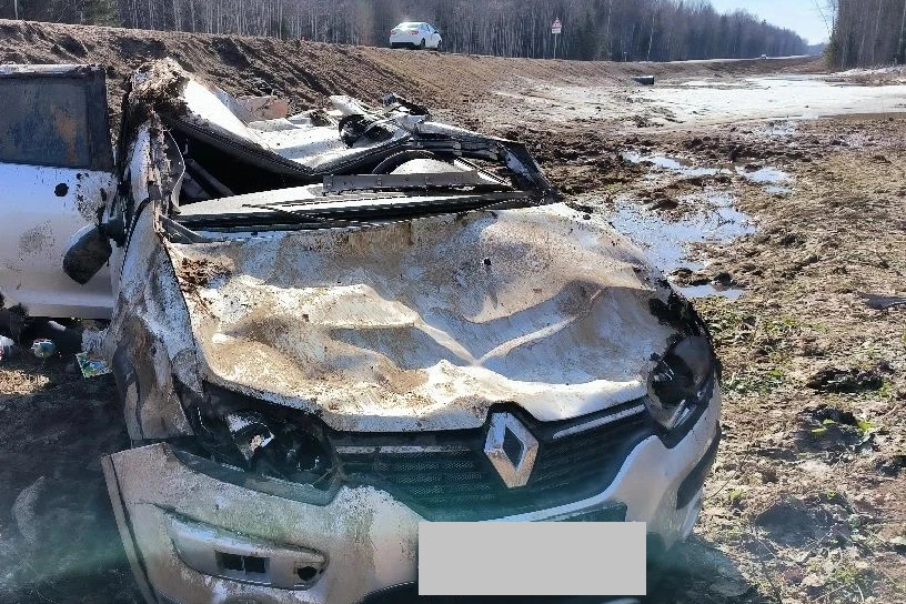 Под Тотьмой в ДТП погибла женщина, пострадали трое детей и мужчина