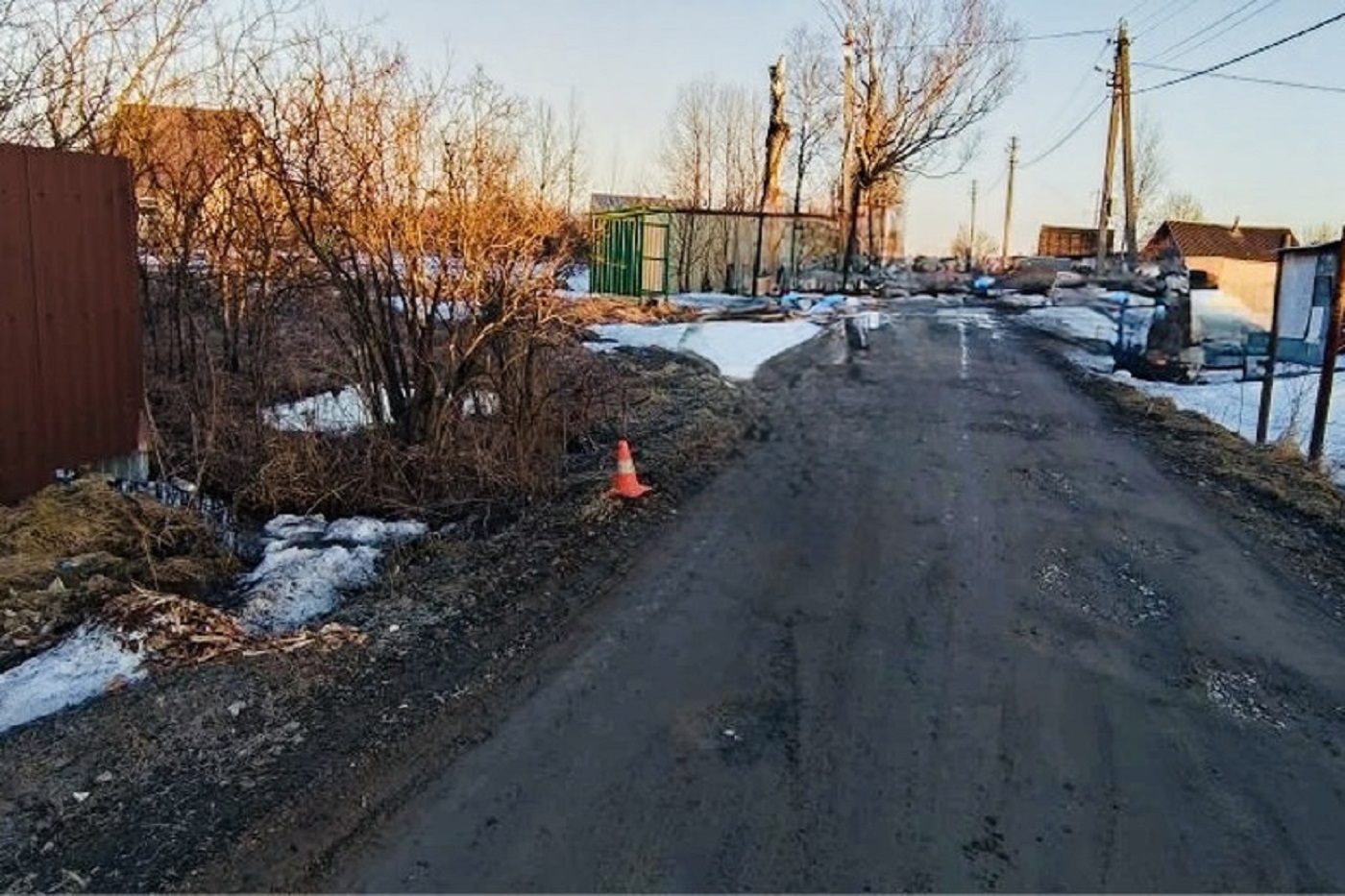 Маленький водитель питбайка сбил мужчину под Череповцом