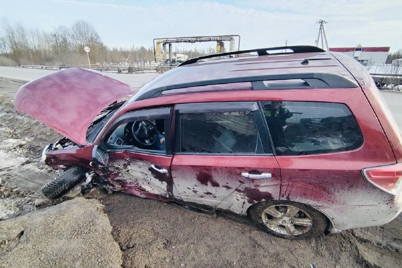 Водитель «Нивы» пострадал в ДТП под Череповцом