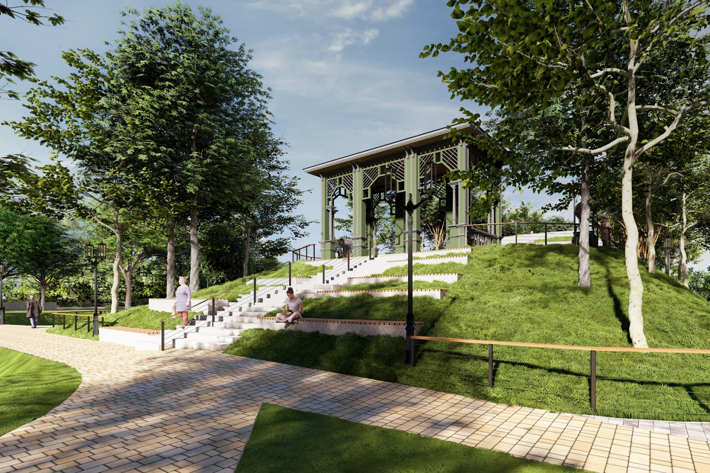 Сергей Жестянников показал обновленный Кремлевский сад