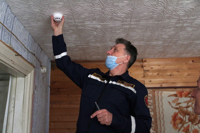 Вологжане массово устанавливают пожарные извещатели