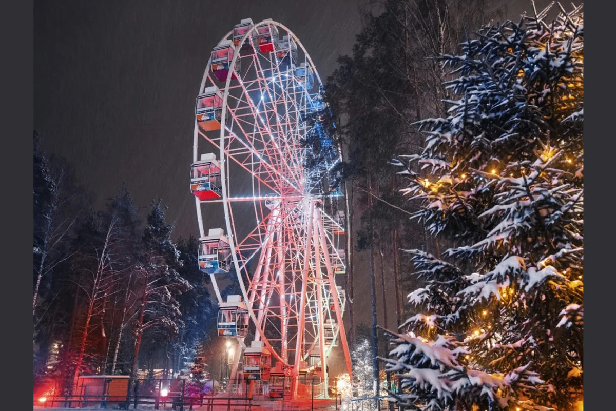 В парке Ветеранов появится 40-метровое колесо обозрения