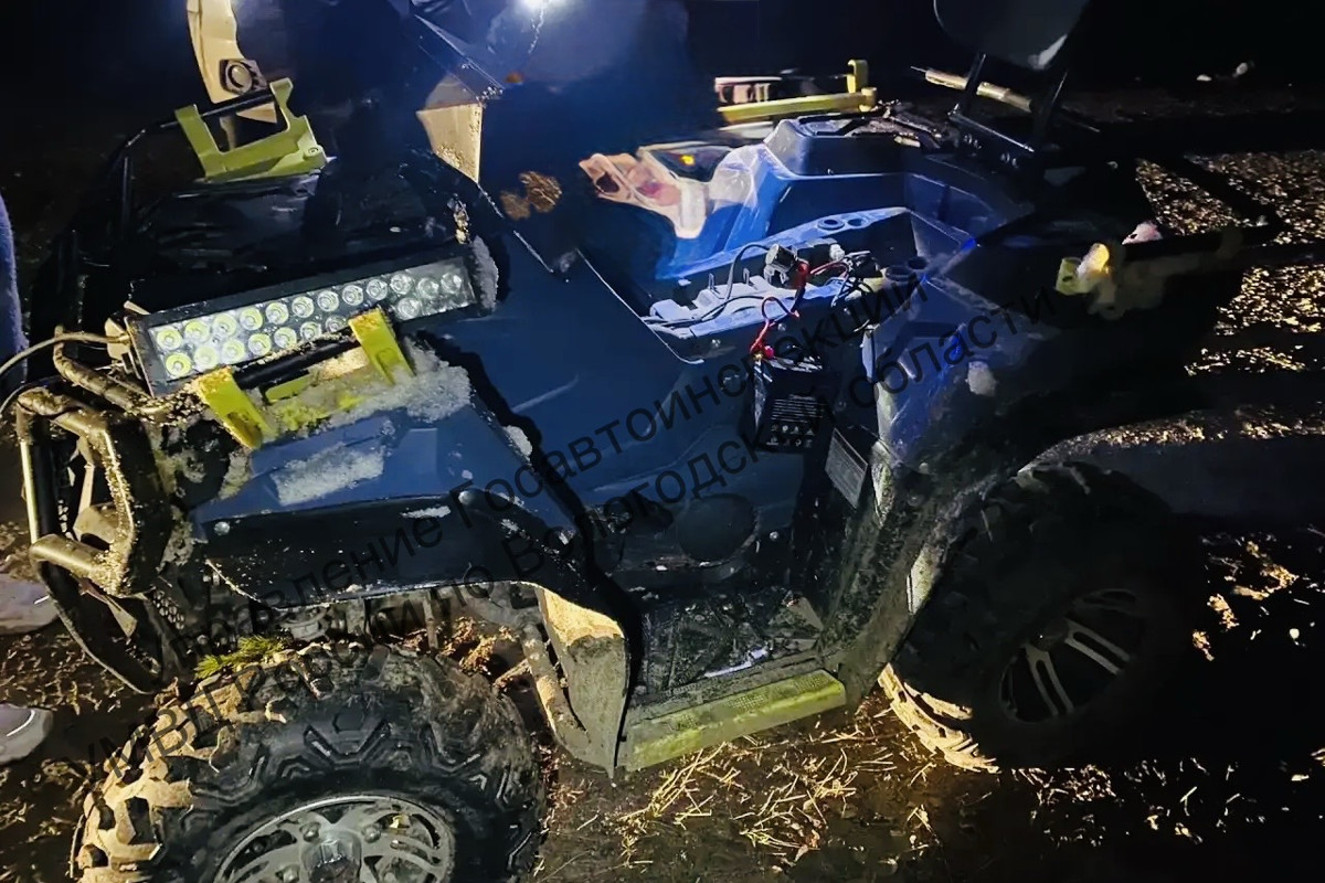 Пьяный вологодский подросток разбился на квадроцикле