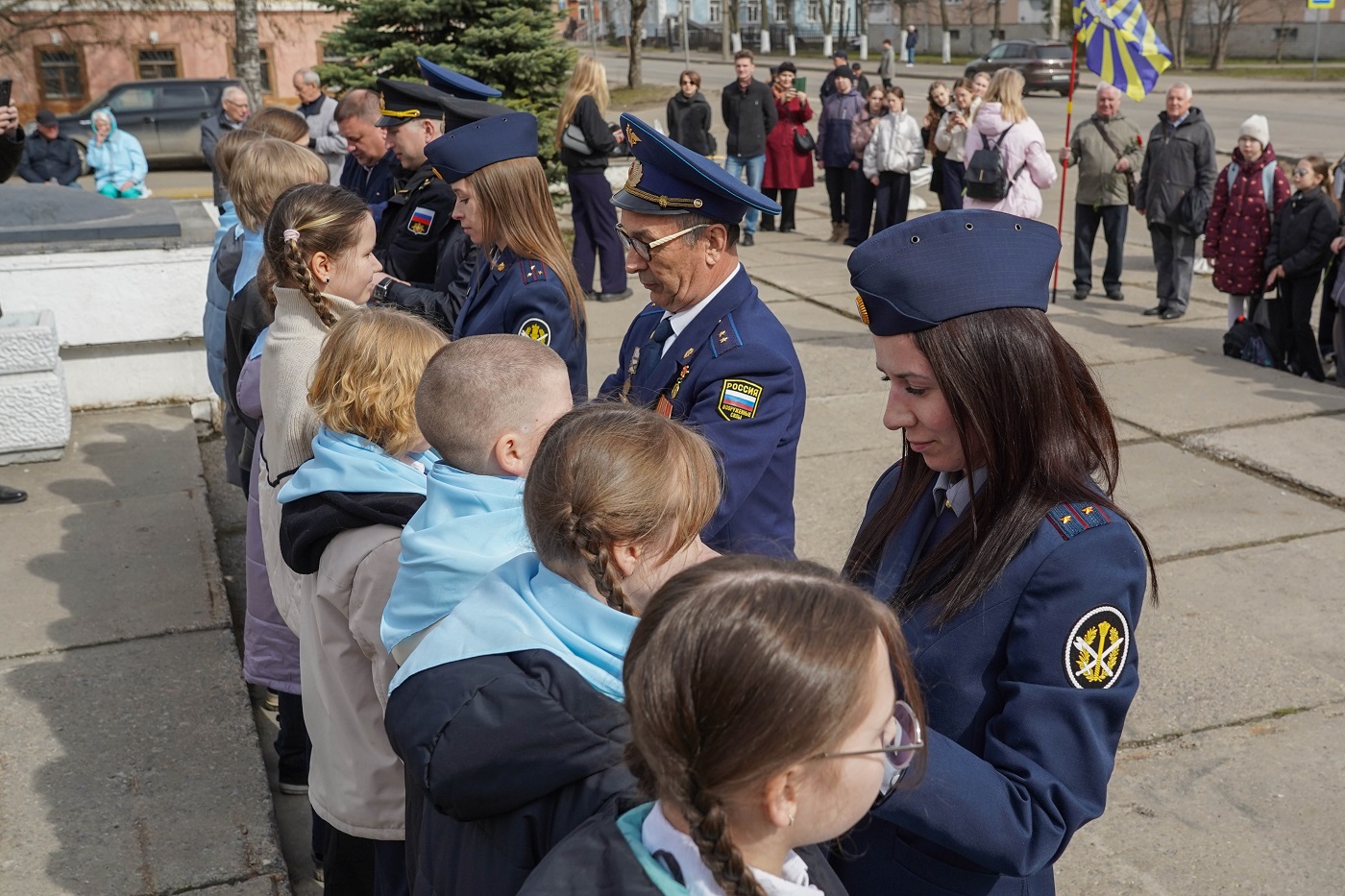 Шестиклассников школы №35 приняли в «беляевцы»