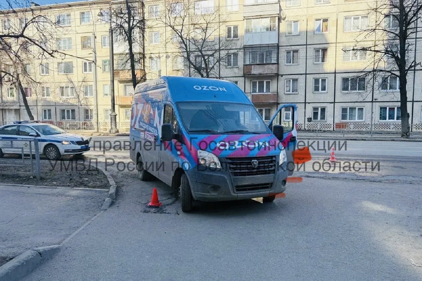 Автомобиль «Озон» сбил пожилую вологжанку