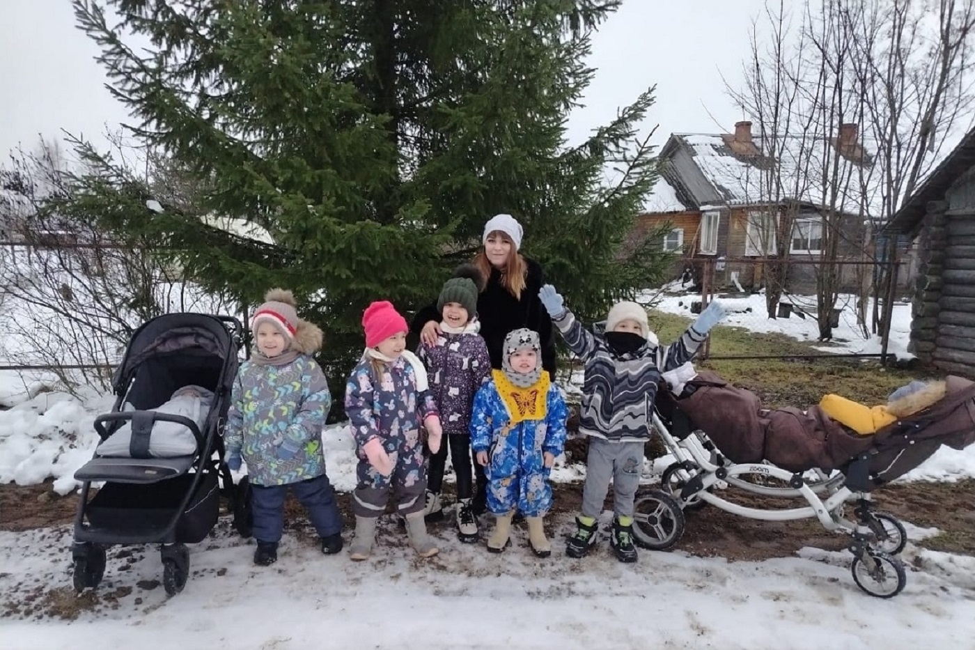 Тринадцатый ребенок появился в вологодской семье Кузнецовых