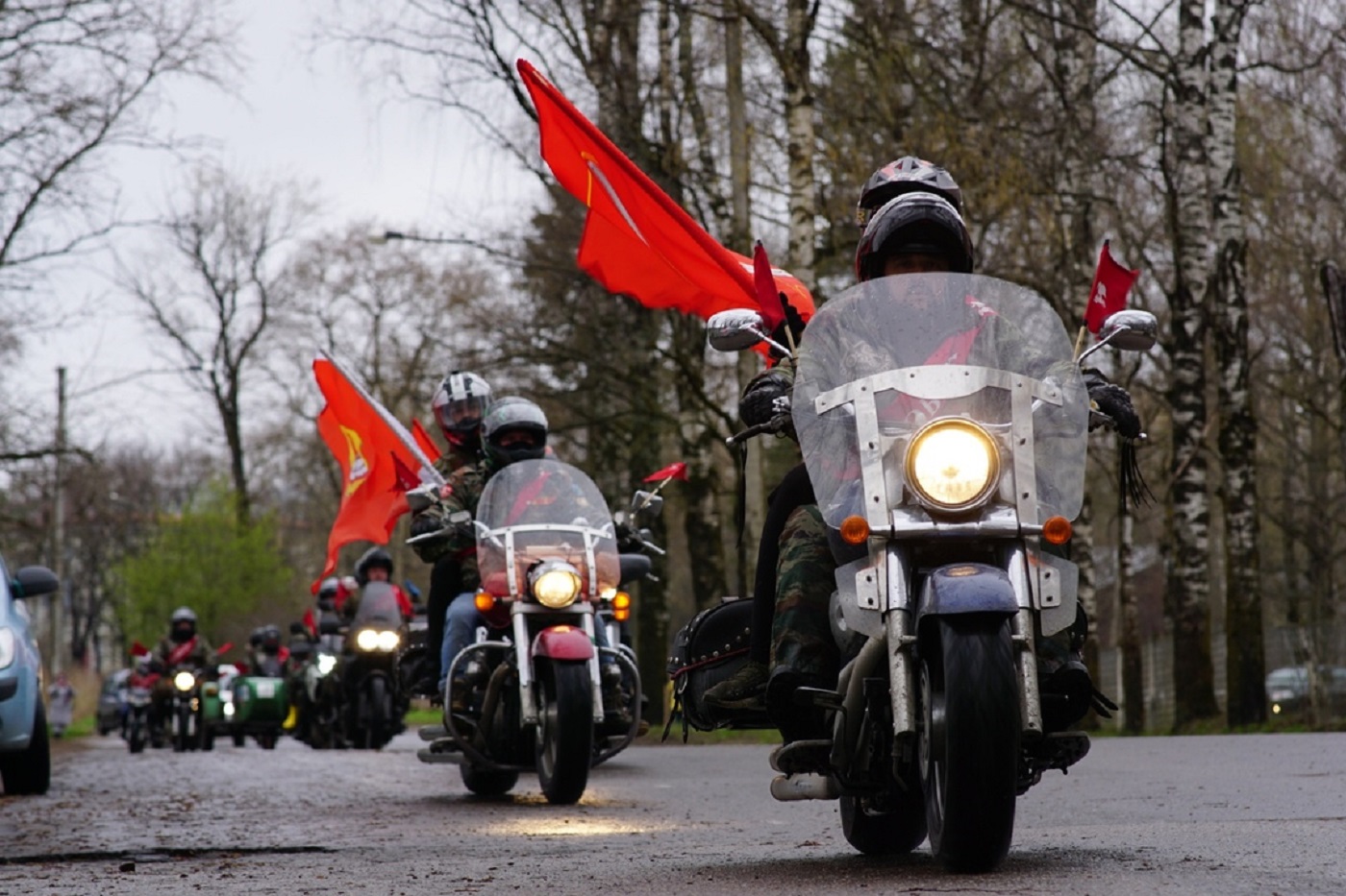 Мотоагитпробег ко Дню Победы стартует в Вологодской области