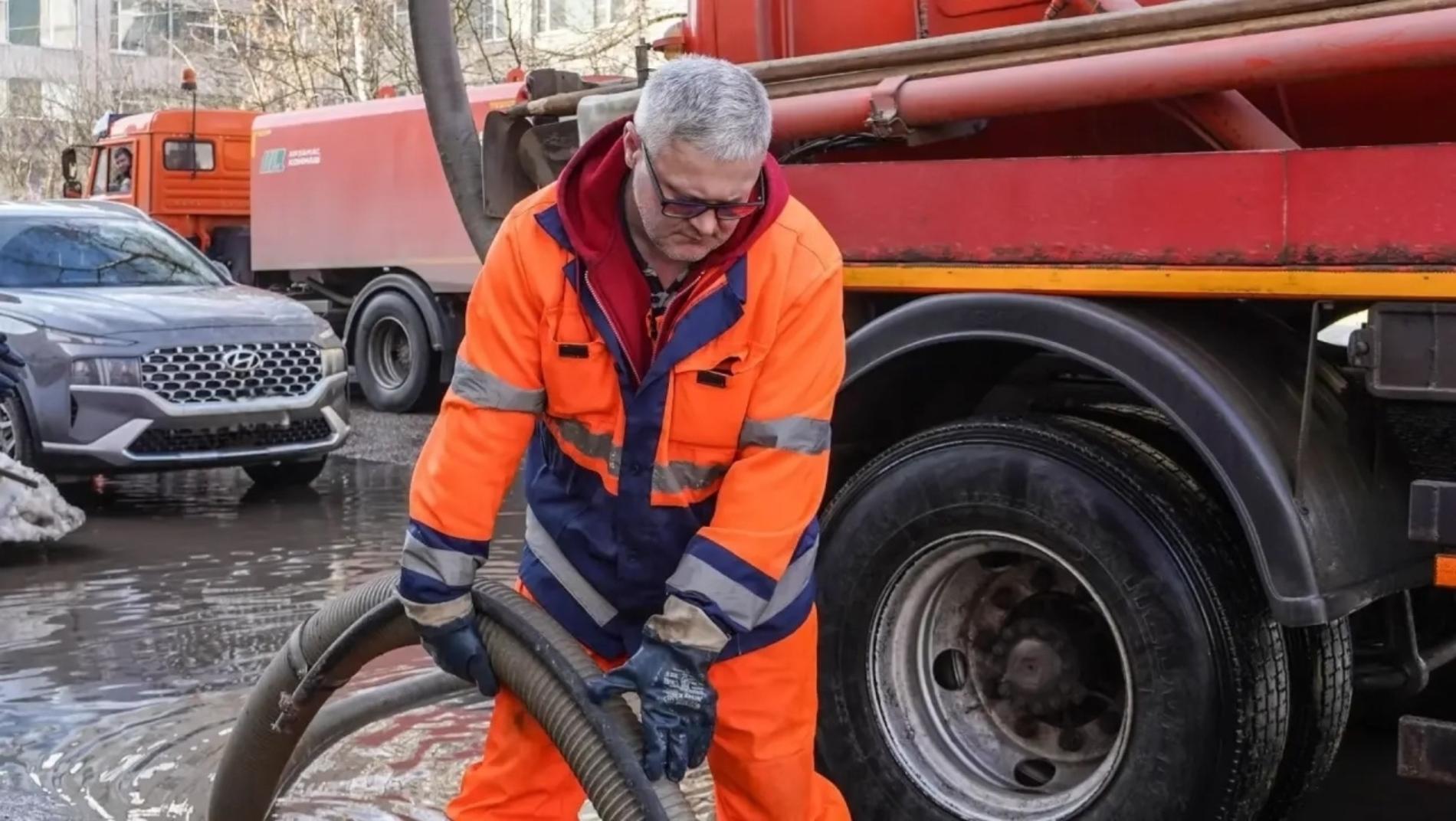 На улицах Вологды подтопления из-за дождей