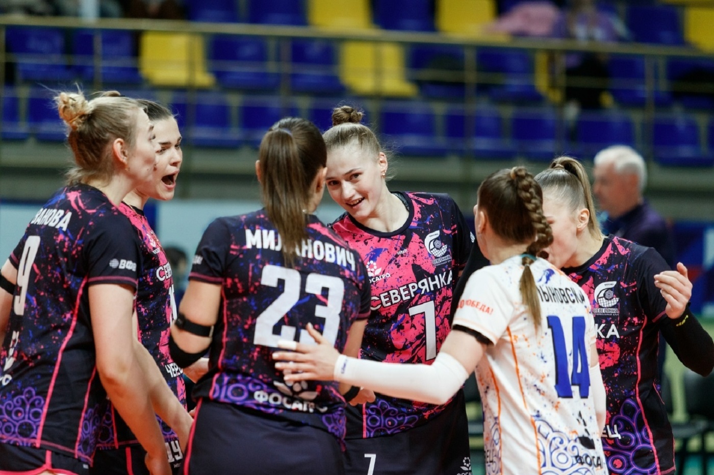 Волейболистки череповецкой «Северянки» обыграли главного соперника