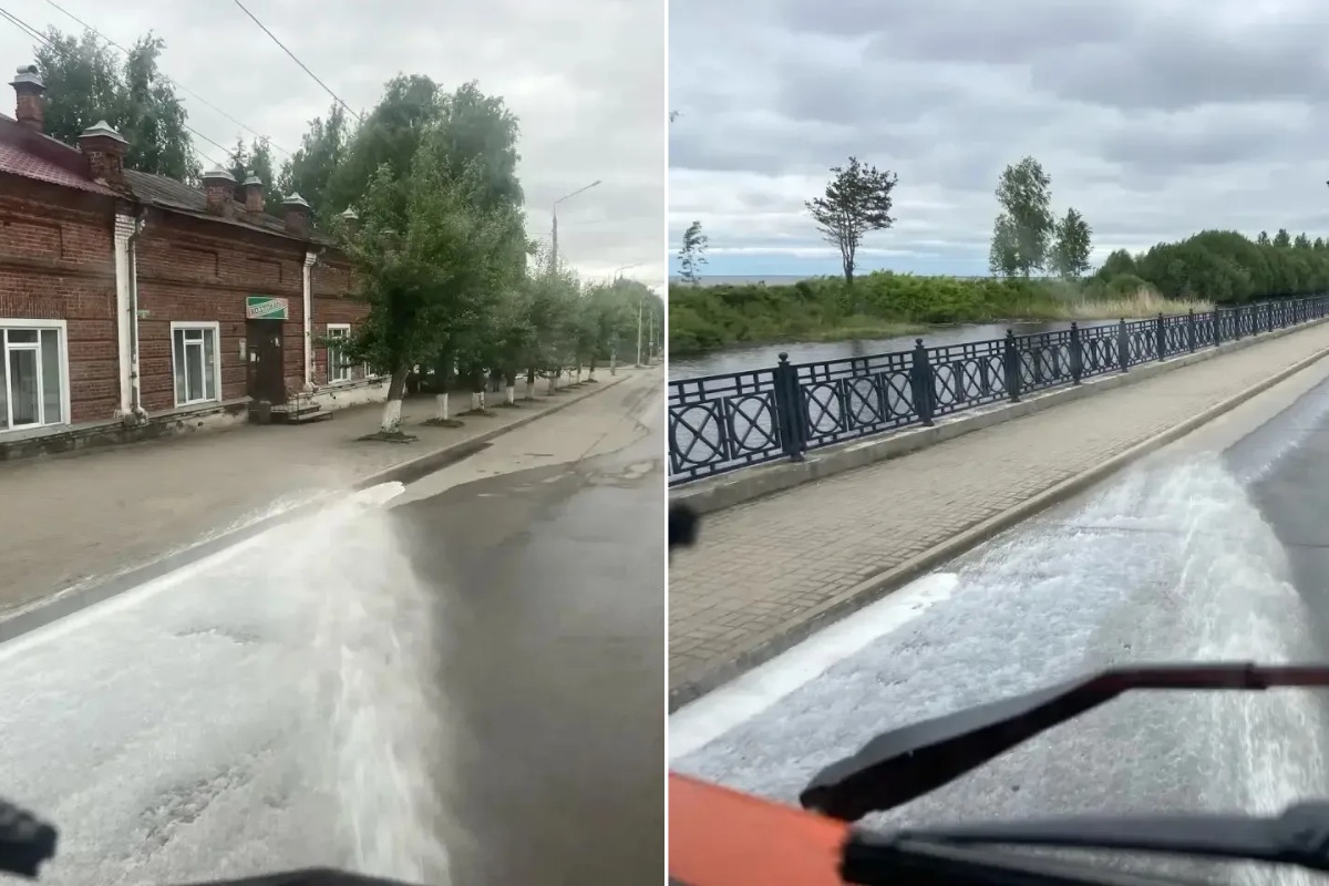 Вологодчину отмывают шампунем