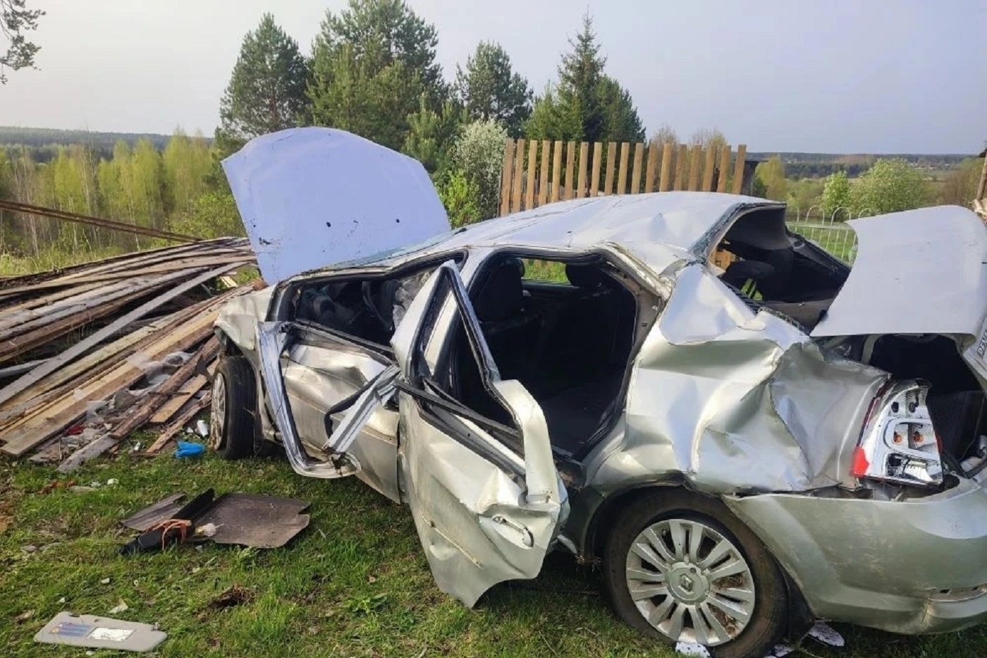 Парень с девушкой погибли в ДТП под Кич-Городком