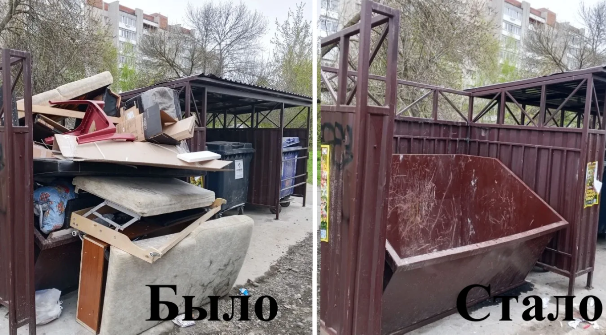 В Вологодской области сократят срок вывоза крупногабаритного мусора