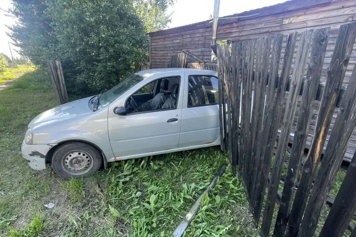 Пьяный водитель влетел в дачный вагончик под Череповцом: пострадали женщина и двое детей