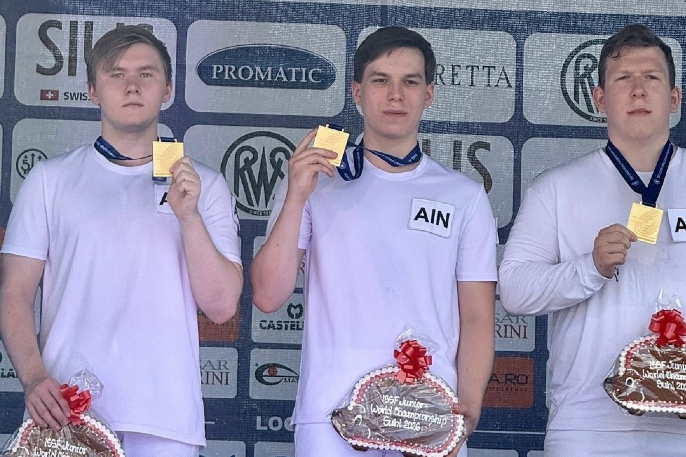 Вологжанин взял золото Чемпионата мира по пулевой стрельбе
