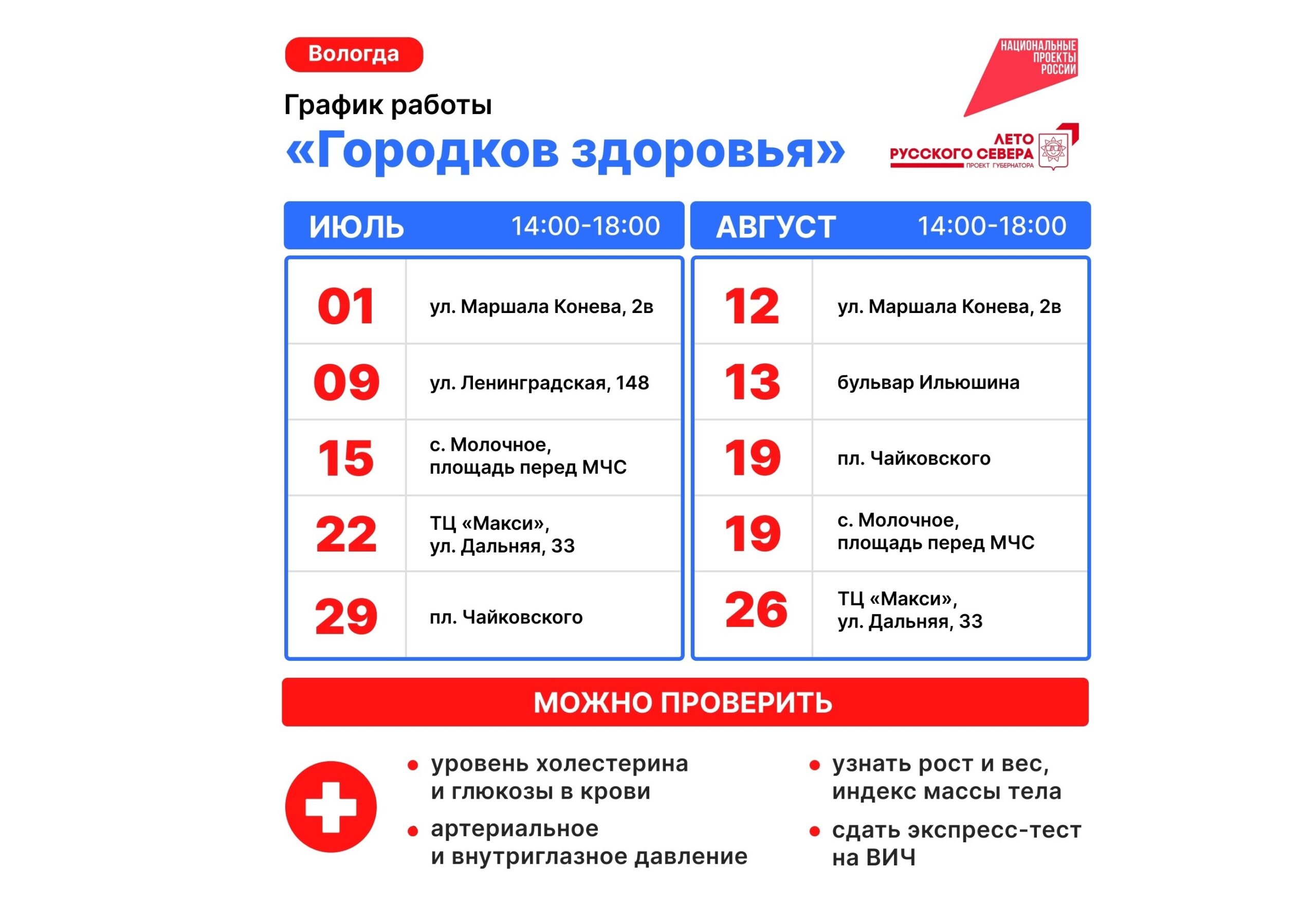 В Вологду вернулись «Городки здоровья»