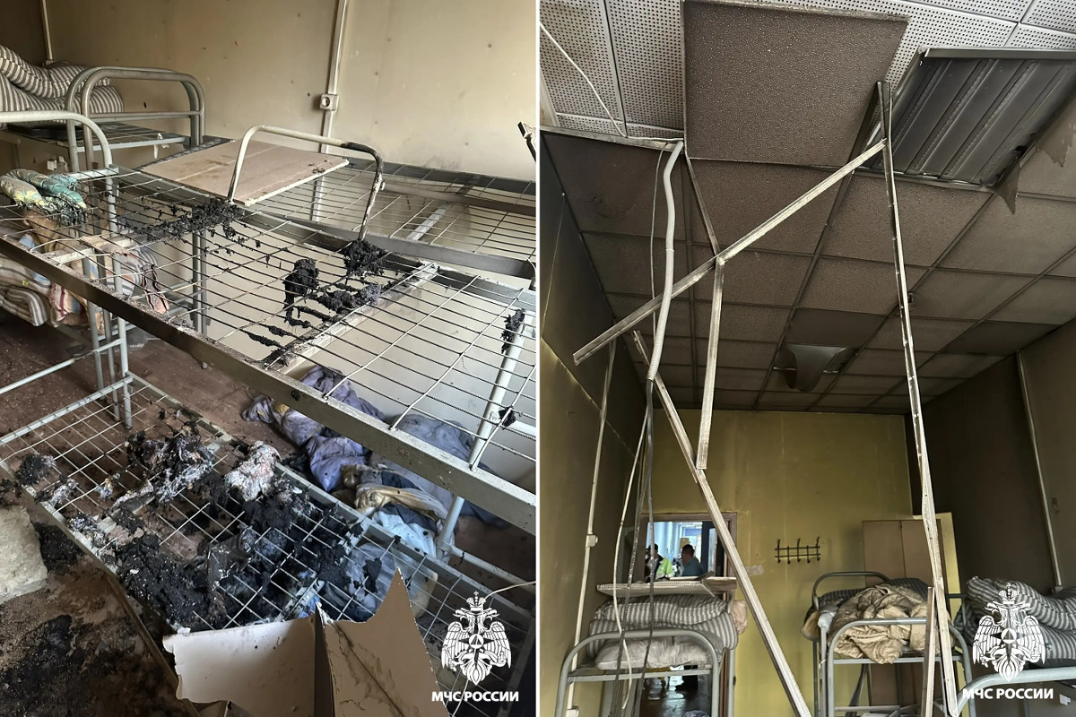В Череповце горел хостел