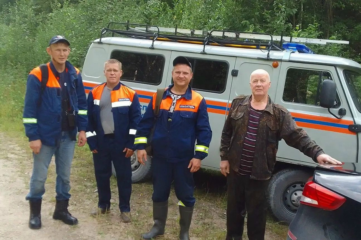 Под Вожегой в лесу нашли заблудшего 70-летнего грибника