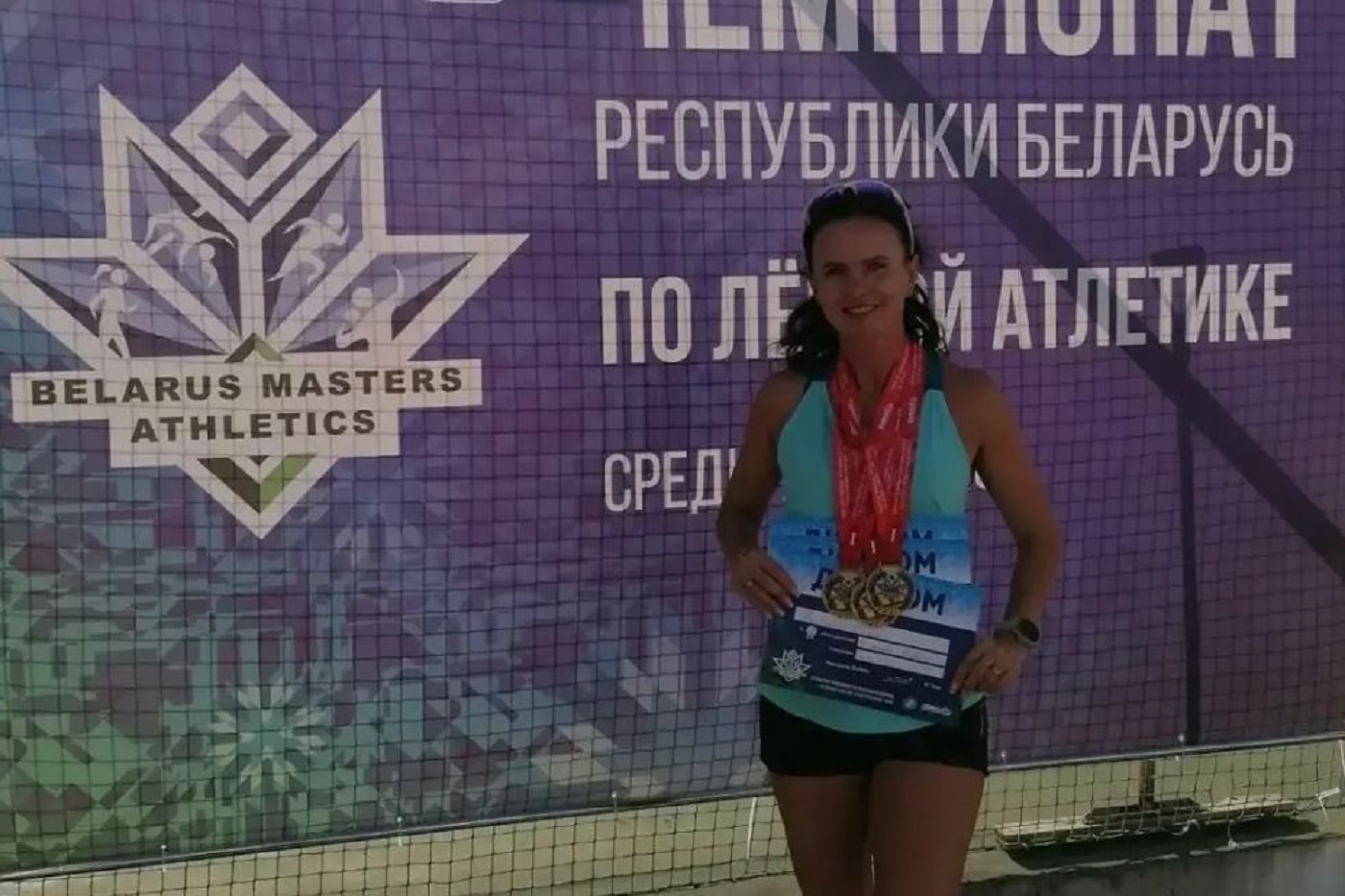 Вологодская спортсменка взяла три золота Чемпионата Беларуси по легкой атлетике