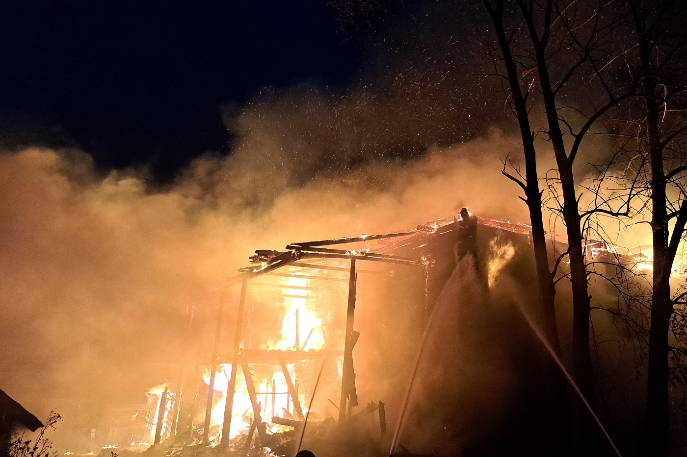 Многоквартирный дом подожгли в Белозерске