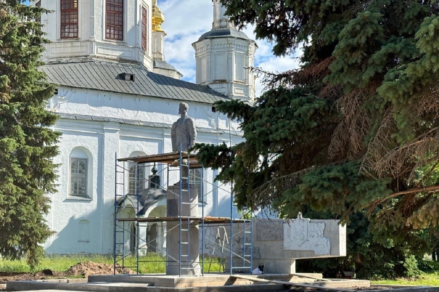 В Великом Устюге благоустроят Сквер землепроходцев