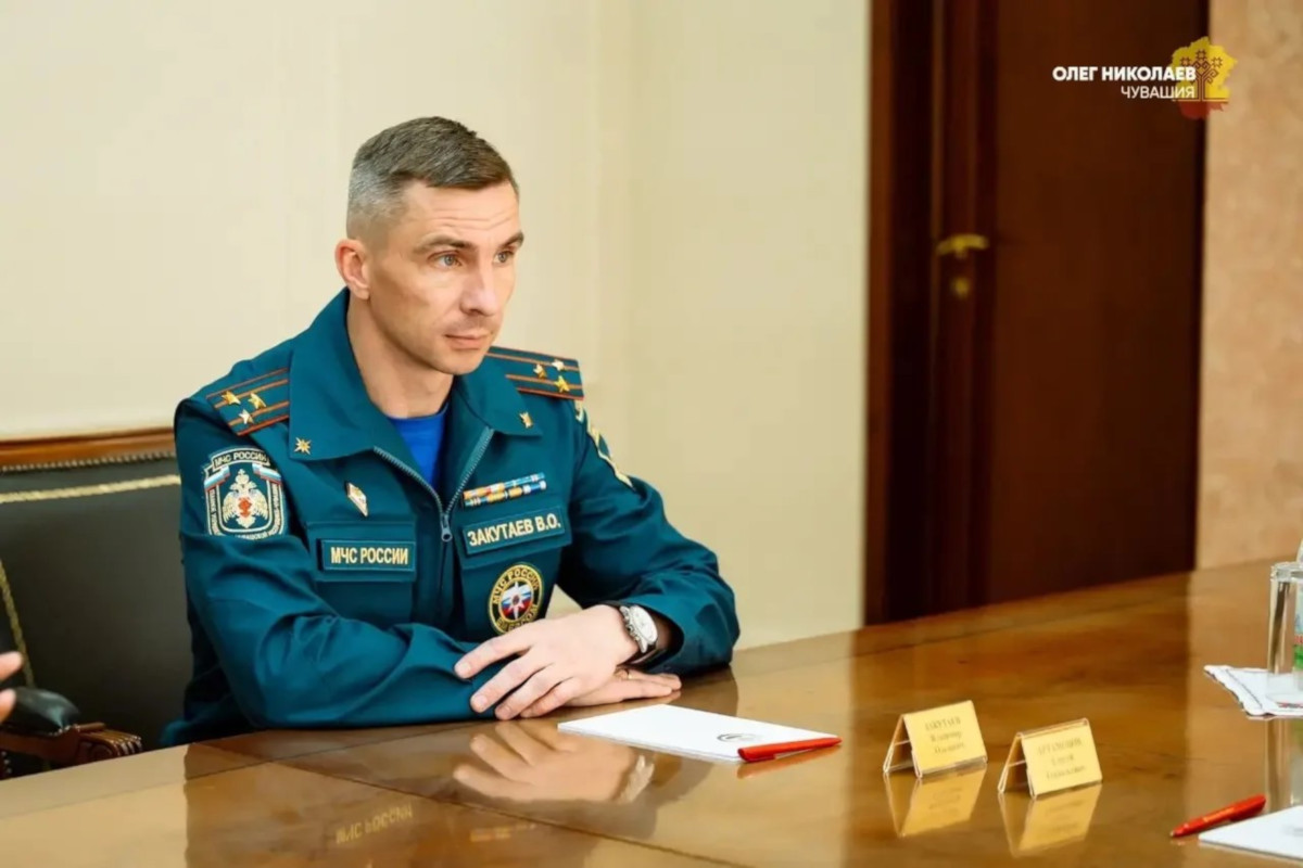 Вологжанин стал главным спасателем Чувашии