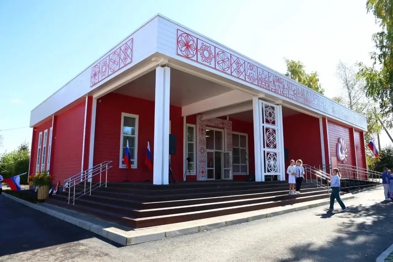Под Вологдой открыли быстровозводимый Дом культуры