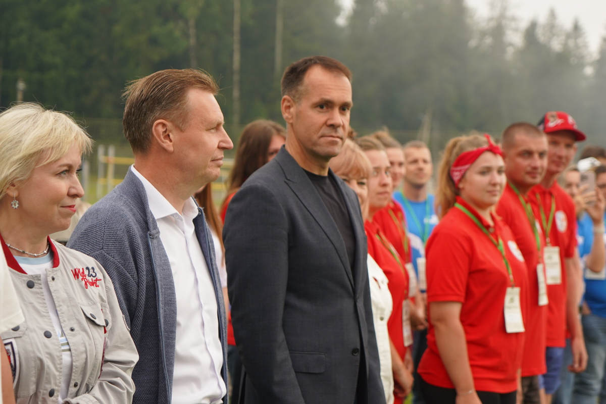 Слет работающей молодежи прошел под Вологдой