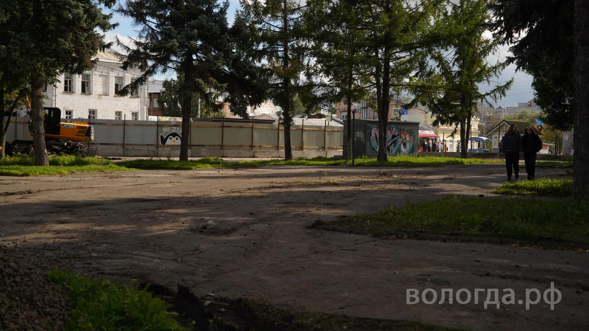 Торговую площадь в Вологде приведут к единому стилю с центром города