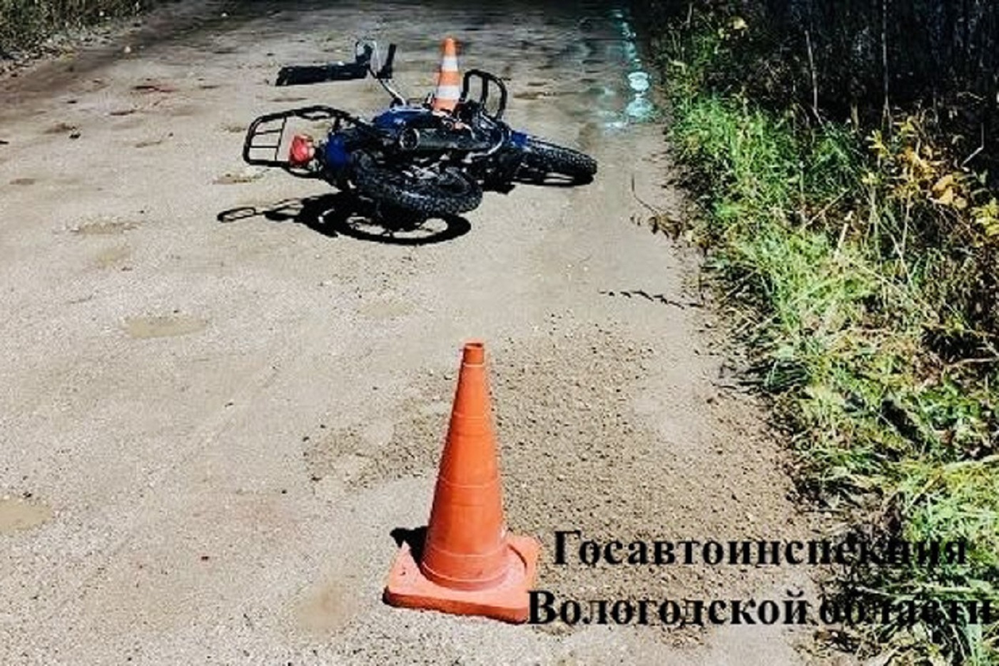Житель Устья пострадал в ДТП с пьяным водителем мопеда