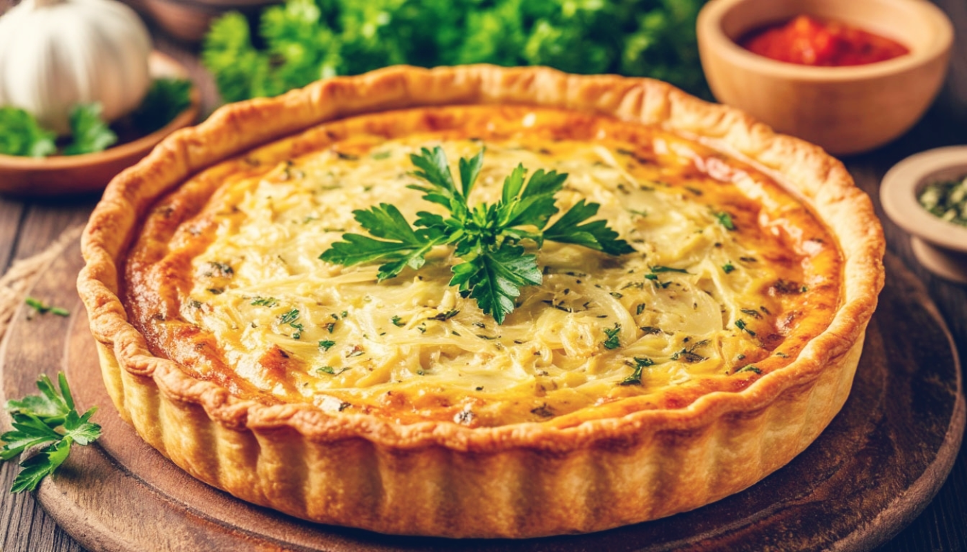 Капустный киш: пирог, который французы едят на завтрак