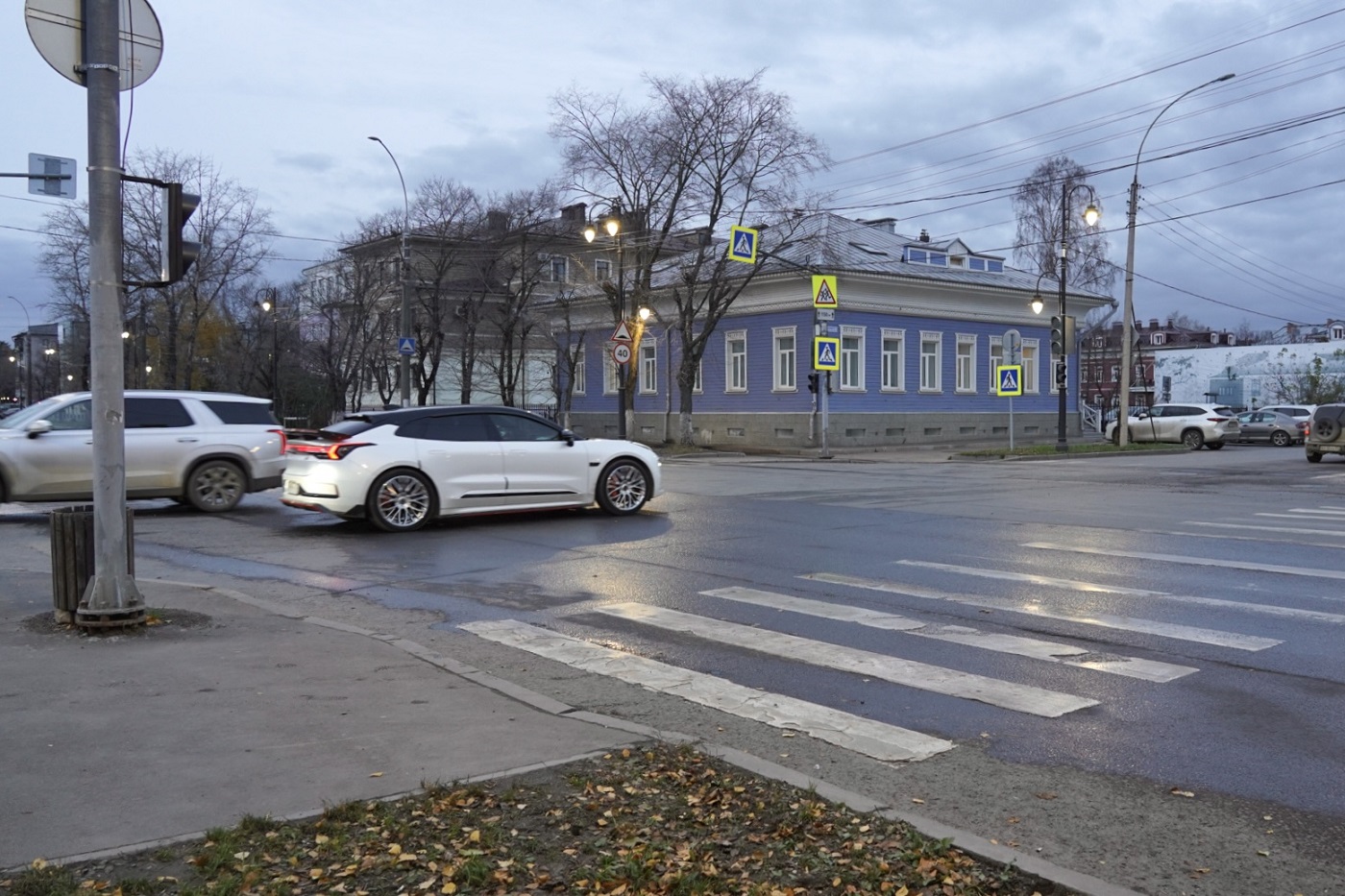 На проспекте Победы в Вологде установлен еще один светофор